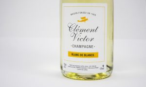 Bouteille champagne Clément Victor