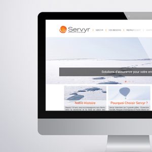 Site web Servyr